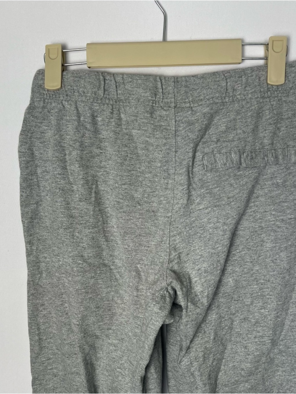 Nike Women’s Straight Leg Gray Lounge Sweatpants Small Pockets Casual Logo - Picture 5 of 9